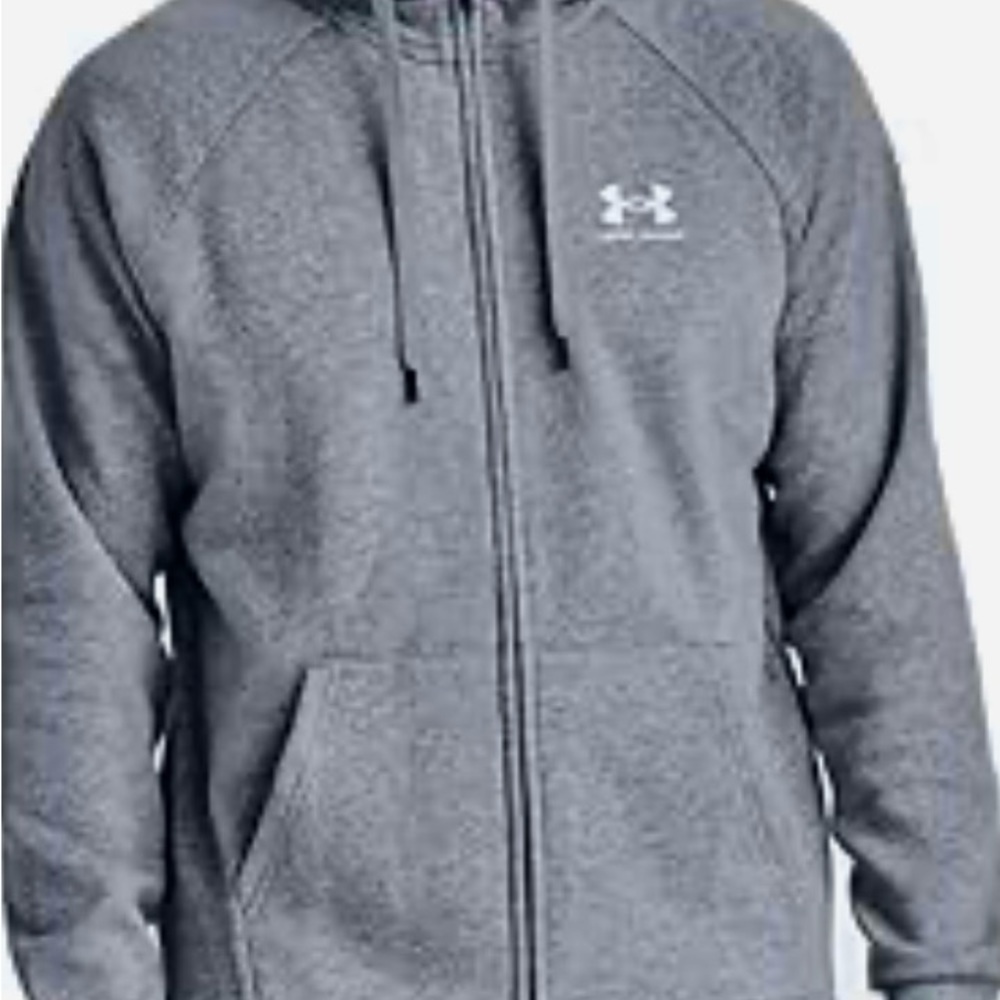 Under Armour Grey Hooded Sweatshirt Men XL